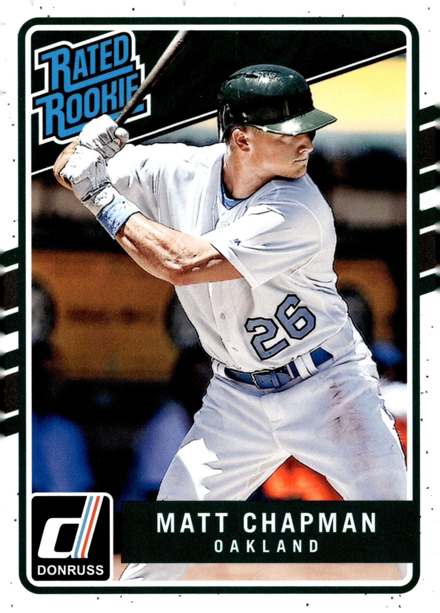 Matt Chapman 2017 Panini Donruss Rated Rookie RC #228 - Collector Store LLC