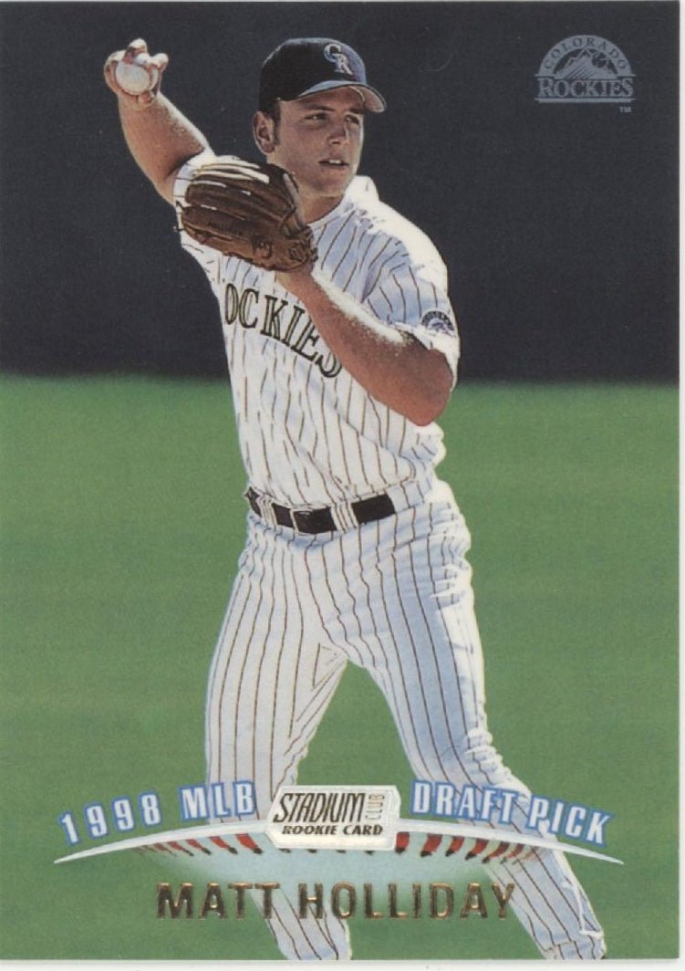 Matt Holliday 1999 Topps Stadium Club Draft Pick RC #341 - Collector Store LLC