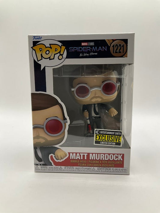 Matt Murdock Funko Pop! Spider - Man No Way Home #1221 Entertainment Earth - Collector Store LLC