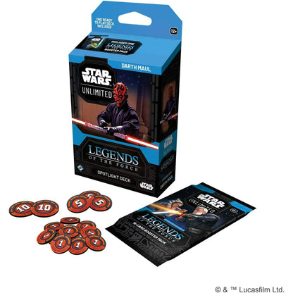 Star Wars Unlimited: Legends of the Force Spotlight Deck - Darth Maul