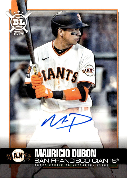 Mauricio Dubon 2021 Topps Big League Auto #BLA - MD - Collector Store LLC