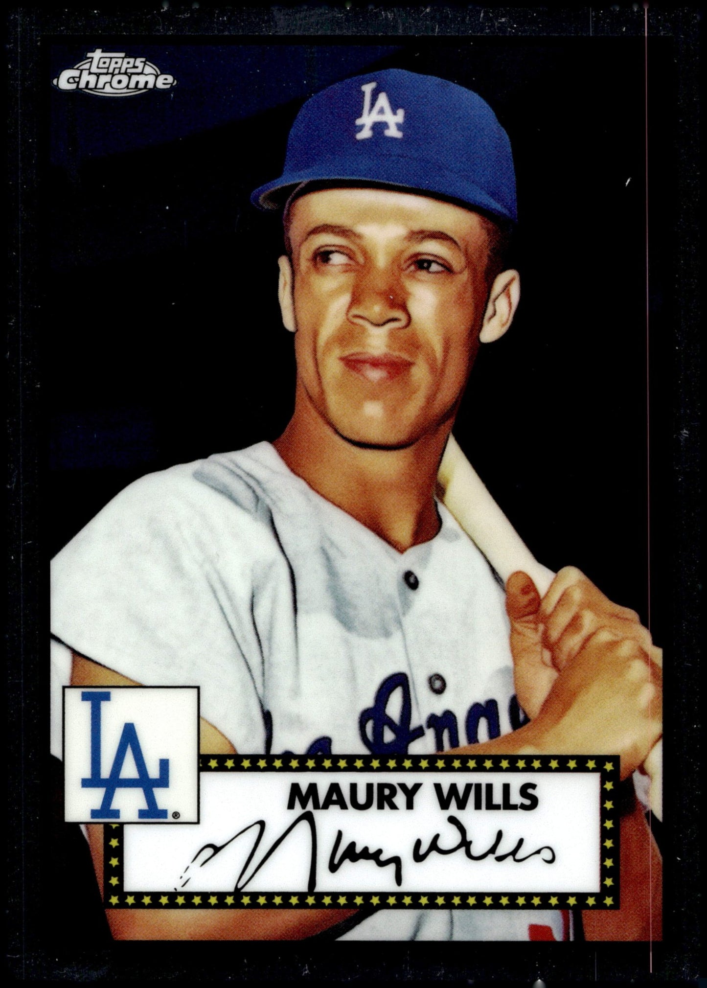 Maury Wills 2021 Topps Chrome Platinum #693 - Collector Store LLC