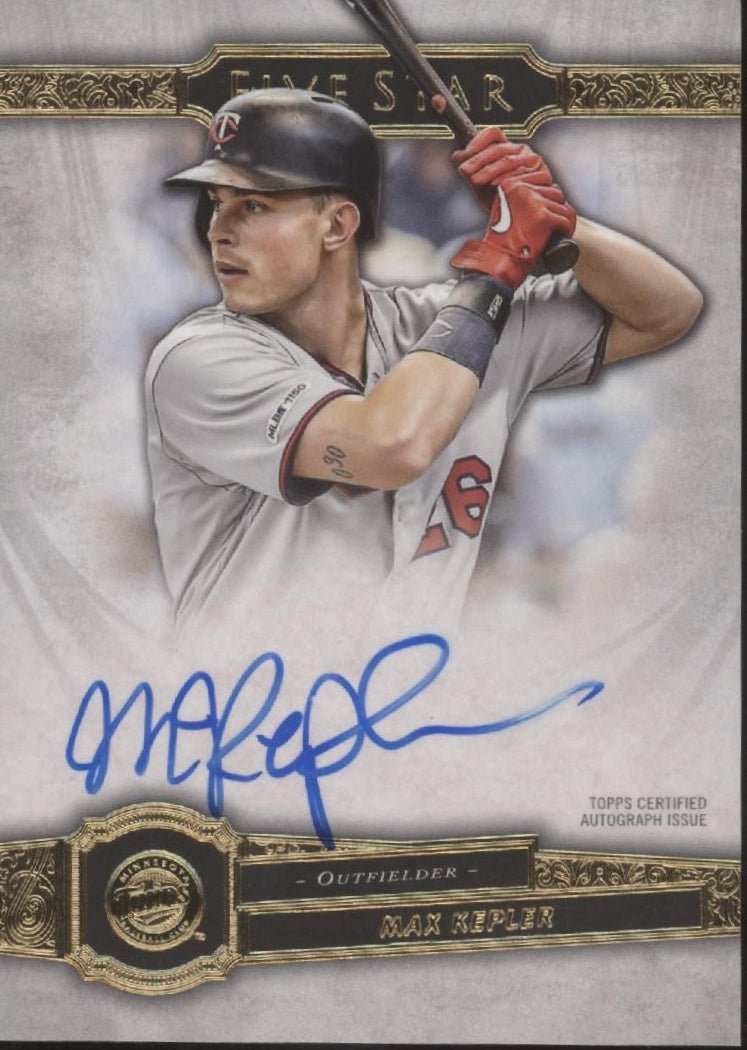 Max Kepler 2021 Topps Five Star Auto #FSA - MPE - Collector Store LLC