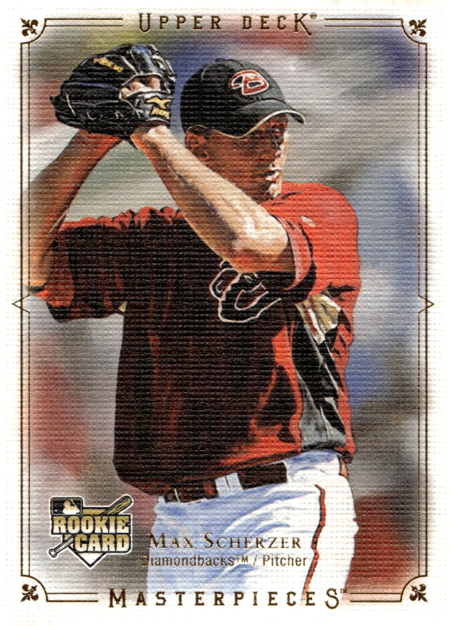 Max Scherzer 2008 Upper Deck Masterpieces RC #5 - Collector Store LLC