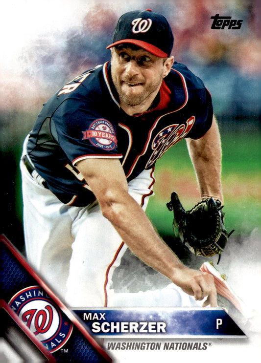 Max Scherzer Baseball Lot of 10 - Collector Store LLC