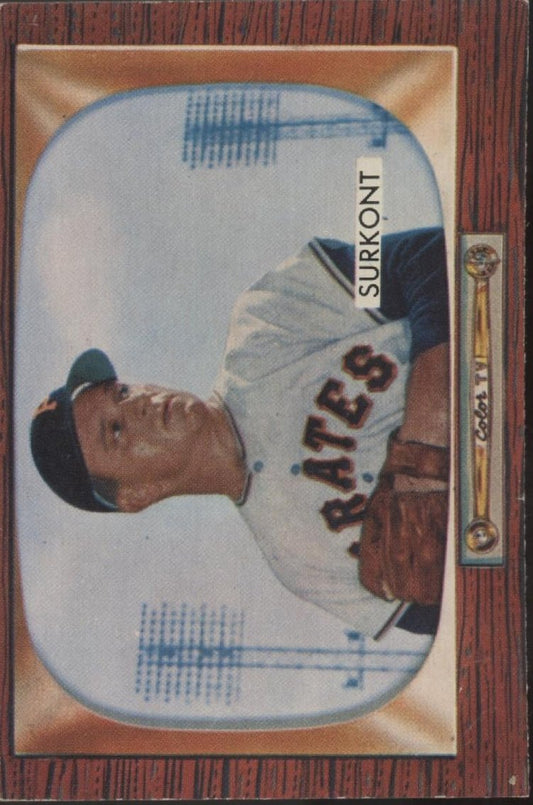 Max Surkont 1955 Bowman #83 Pittsburgh Pirates EX - Collector Store LLC