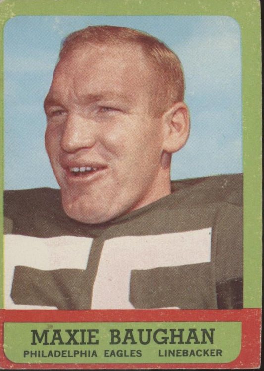 Maxie Baughan 1963 Topps #118 Philadelphia Eagles EX - Collector Store LLC