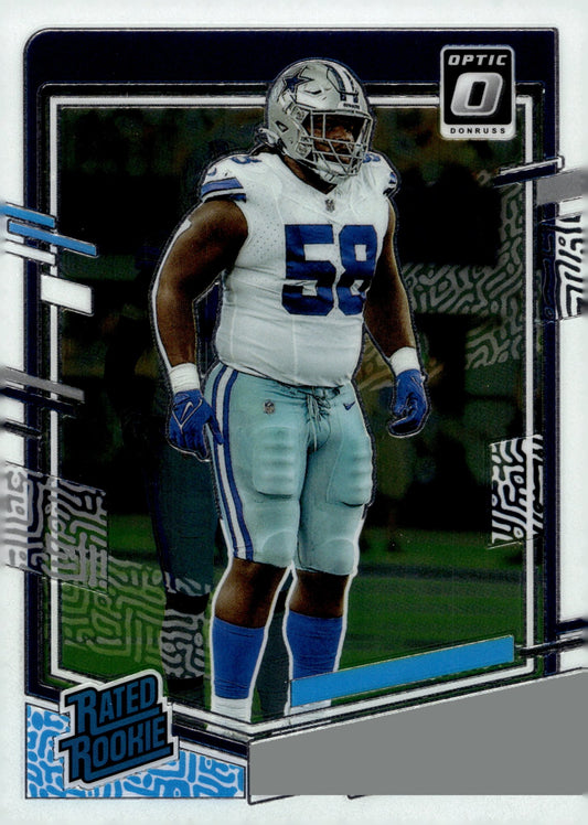 Mazi Smith 2023 Panini Donruss Optic Rated Rookie RC #228 - Collector Store LLC