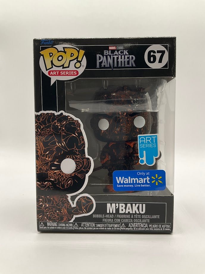 M'Baku Funko Pop! Black Panther #67 Art Series Walmart Exclusive - Collector Store LLC