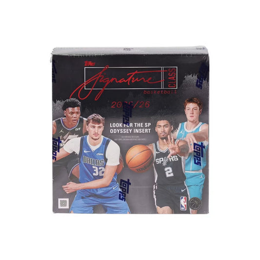 2025-26 Topps Signature Class Basketball Mega Box