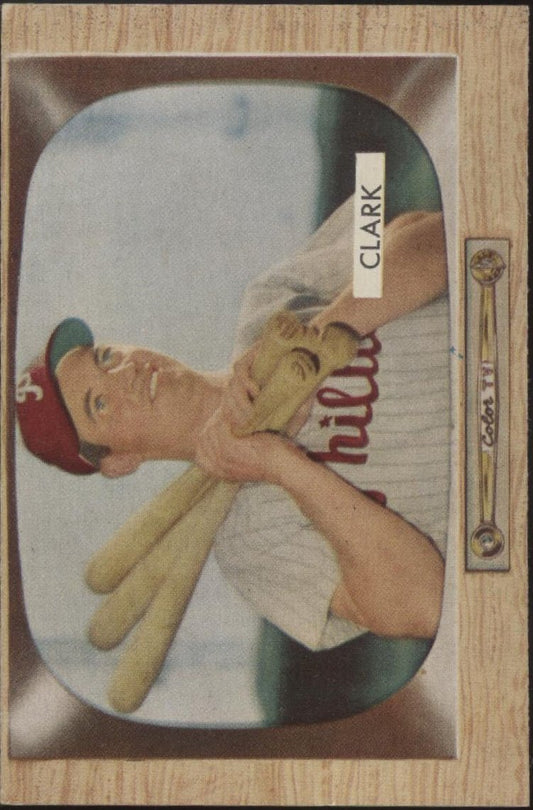 Mel Clark 1955 Bowman #41 Philadelphia Phillies VG - EX - Collector Store LLC