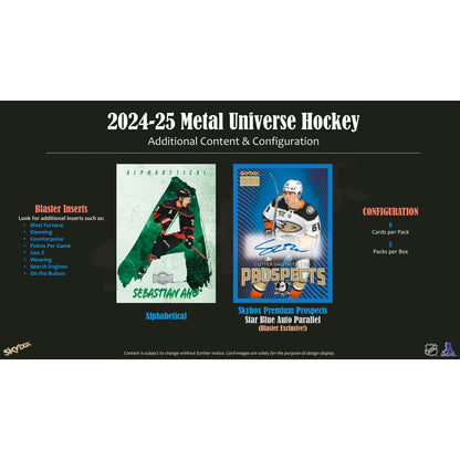2024-25 Upper Deck Metal Universe Hockey Blaster Box