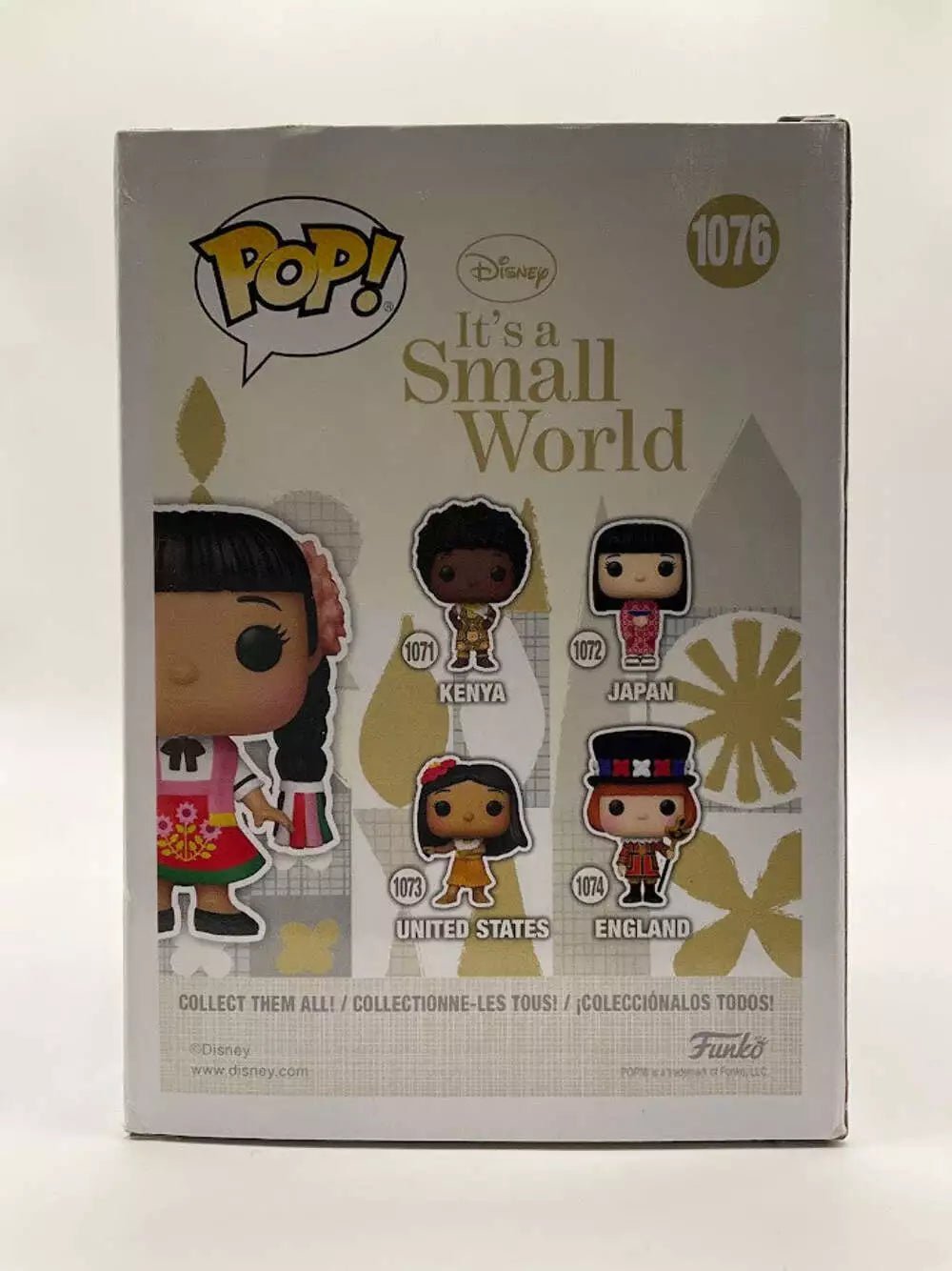 Mexico Funko Pop! Disney It's a Small World #1076 2021 Summer Convention - Collector Store LLC