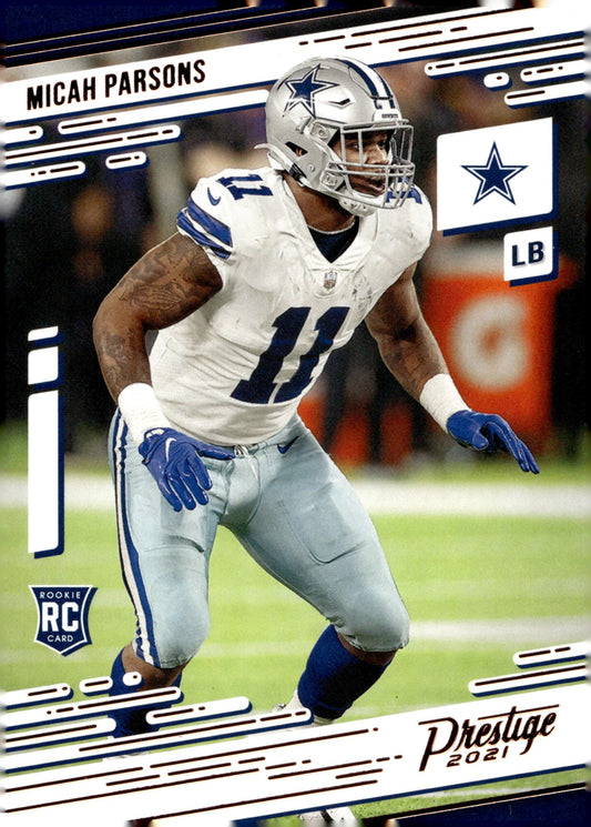 Micah Parsons 2021 Panini Prestige RC #244 - Collector Store LLC