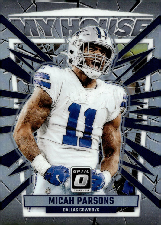 Micah Parsons 2023 Panini Donruss Optic My House Prizm #18 - Collector Store LLC