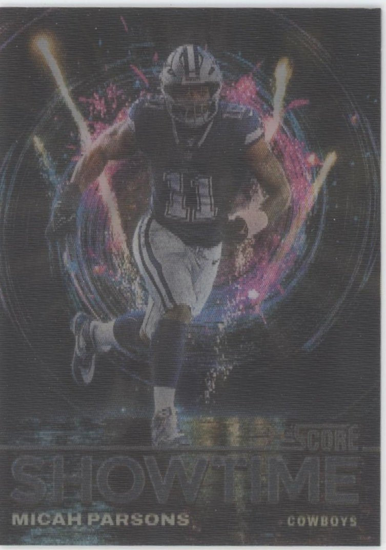 Micah Parsons 2024 Panini Score Showtime 3D #13 - Collector Store LLC