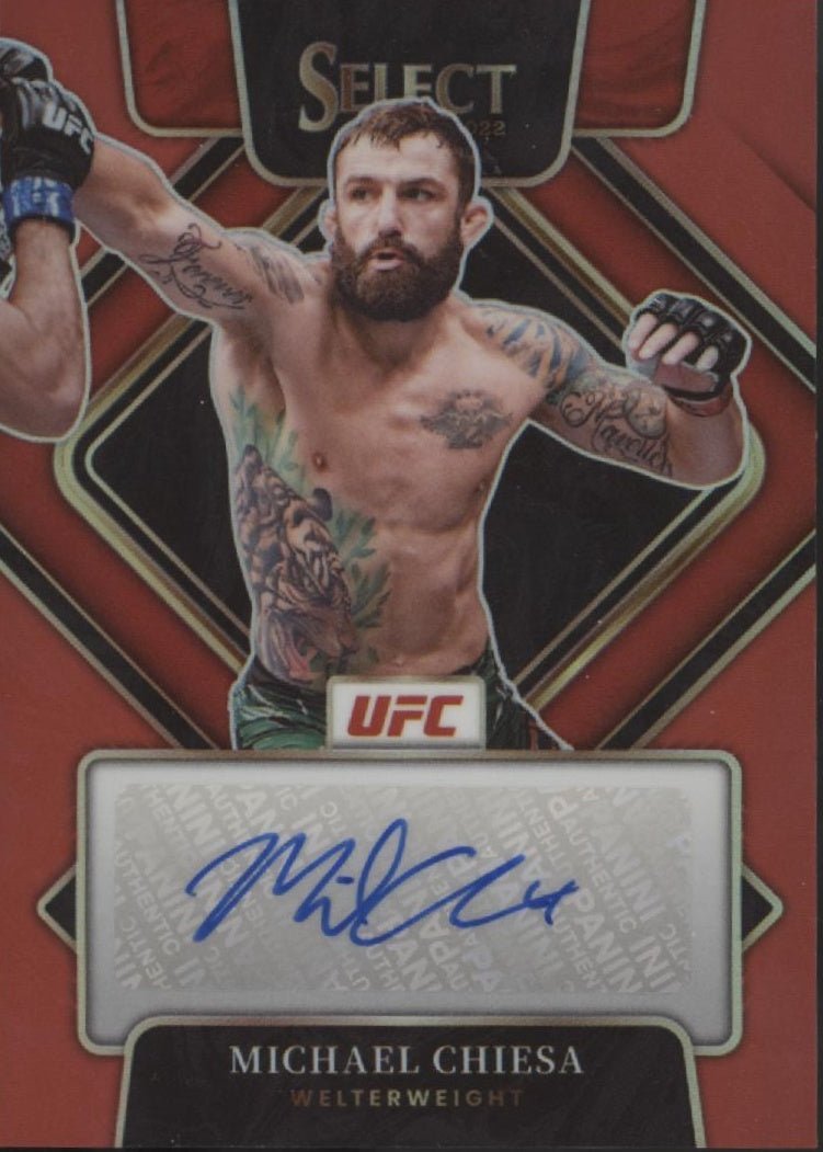 Michael Chiesa 2022 Panini Select Red Prizm Auto 14/99 #SG - MCH - Collector Store LLC