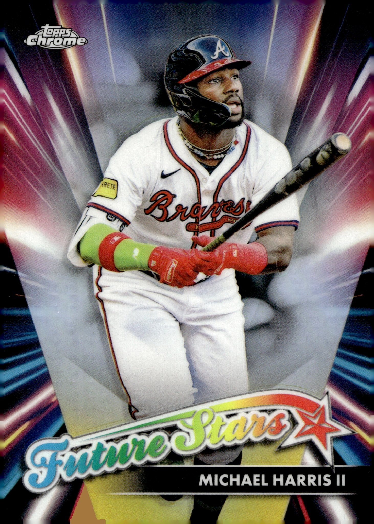 Michael Harris II 2024 Topps Chrome Future Stars Refractor #FSU - 6 - Collector Store LLC