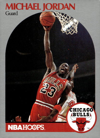 Michael Jordan 1990 - 91 NBA Hoops #65 #2 - Collector Store LLC