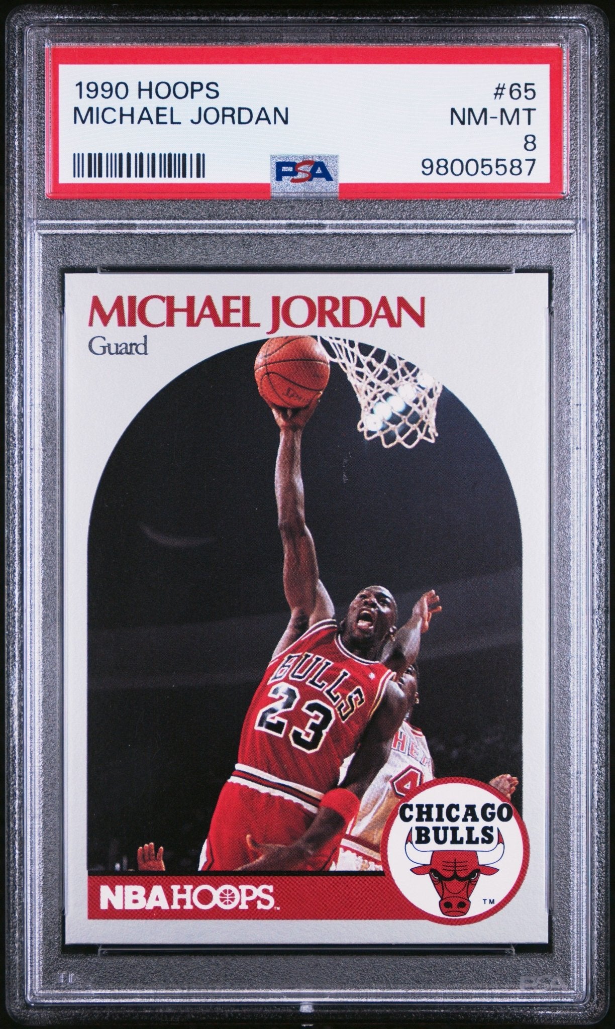 Michael Jordan 1990 Hoops #65 PSA 8 #1 - Collector Store LLC