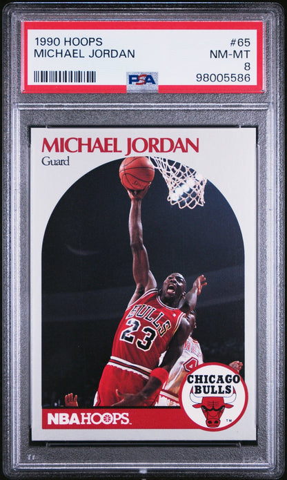 Michael Jordan 1990 Hoops #65 PSA 8 #2 - Collector Store LLC