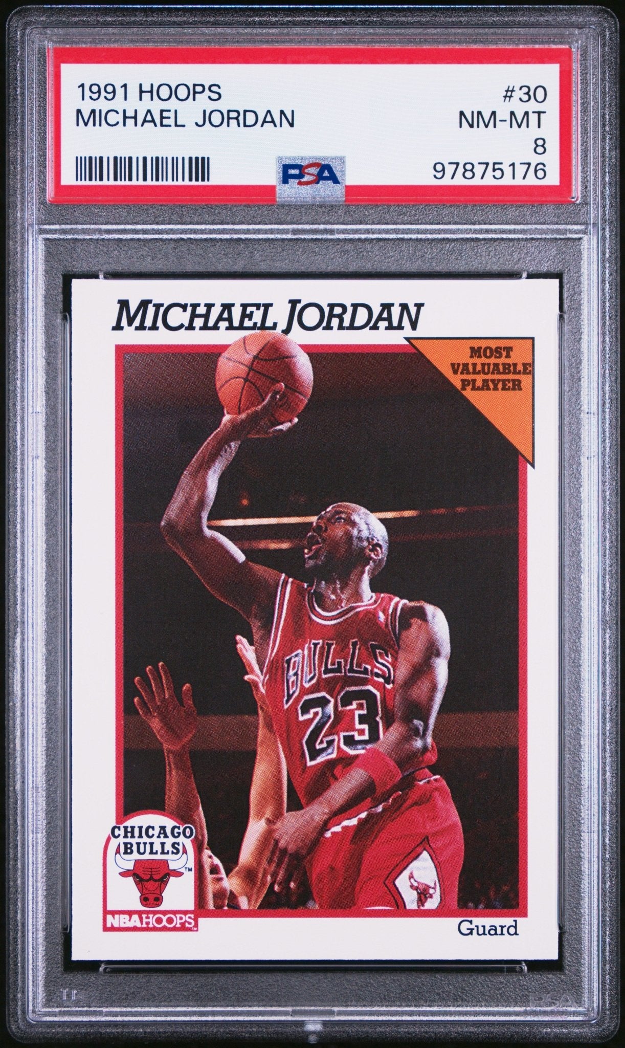 Michael Jordan 1991 Hoops #30 PSA 8 - Collector Store LLC