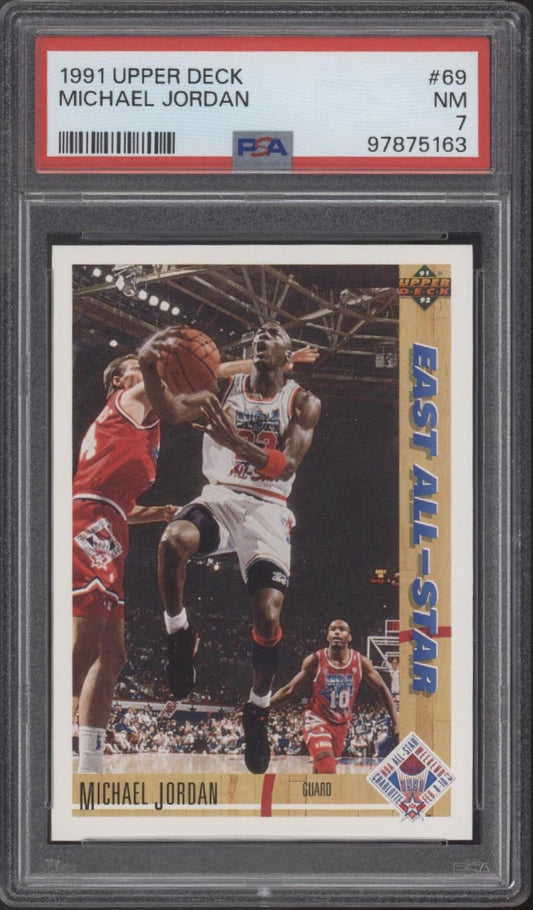 Michael Jordan 1991 Upper Deck #69 PSA 7 - Collector Store LLC