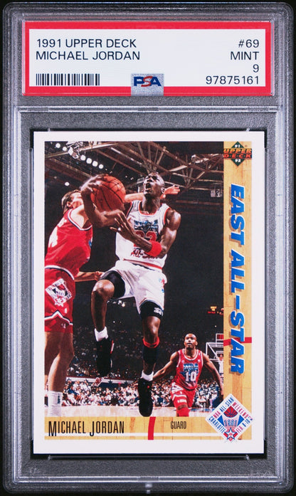 Michael Jordan 1991 Upper Deck #69 PSA 9 #3 - Collector Store LLC