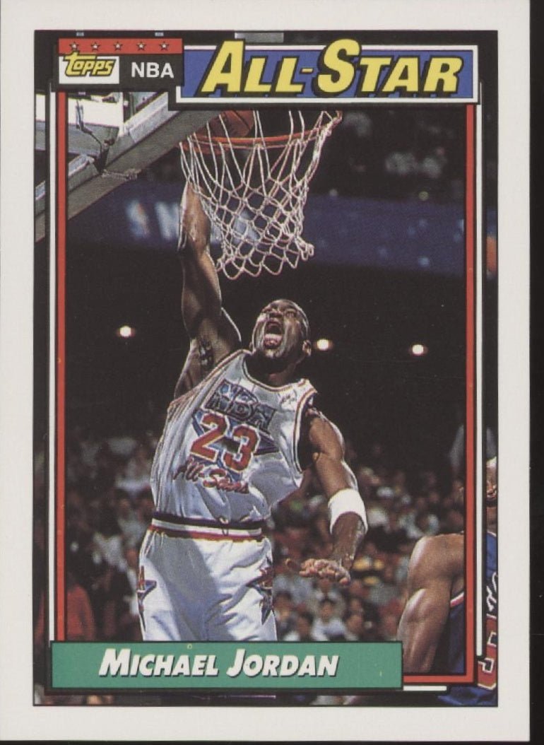 Michael Jordan 1992 - 93 Topps All Star 115 - Collector Store LLC
