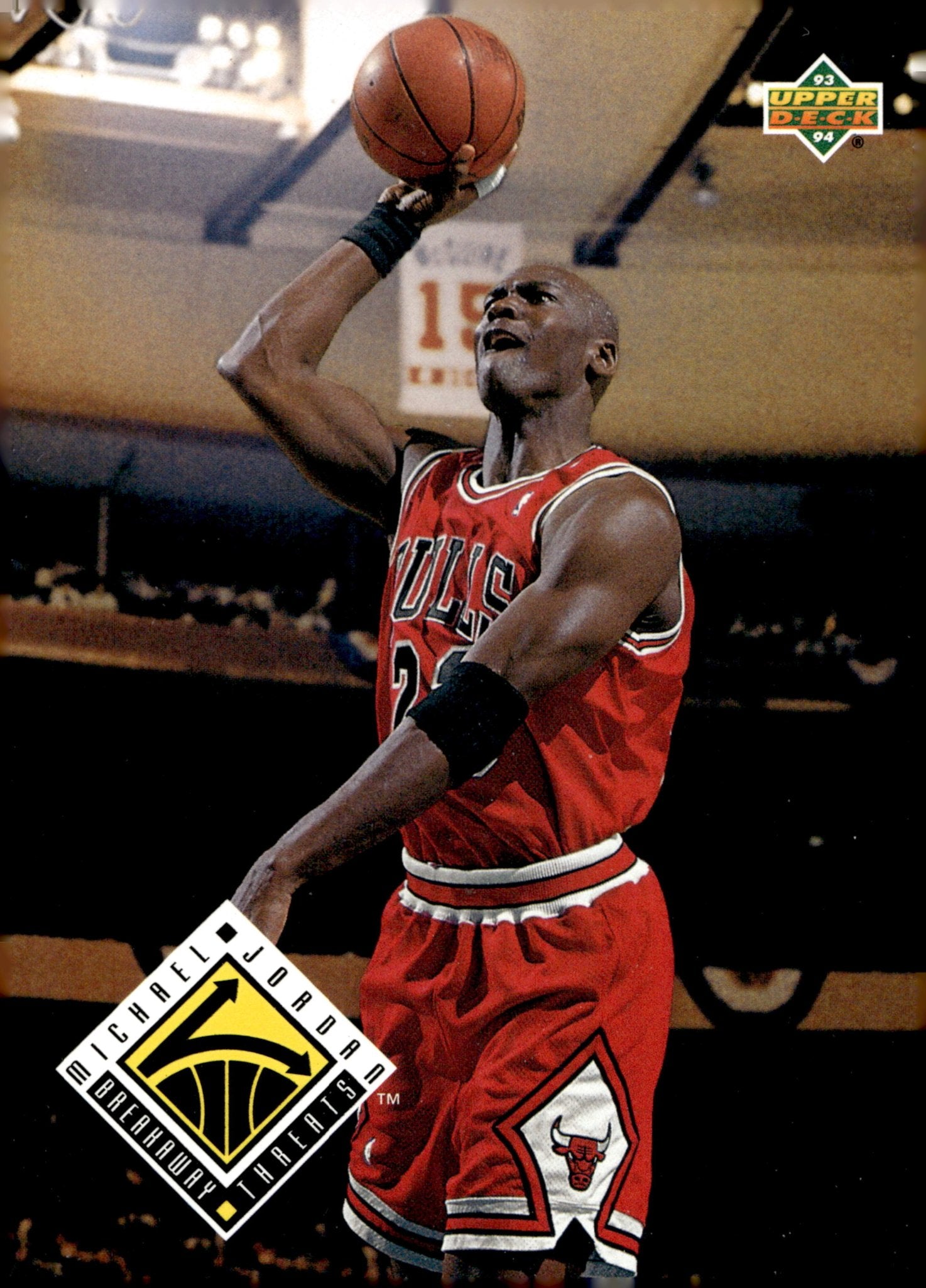 Michael Jordan 1993 - 94 Upper Deck Breakaway Threats #438 - Collector Store LLC