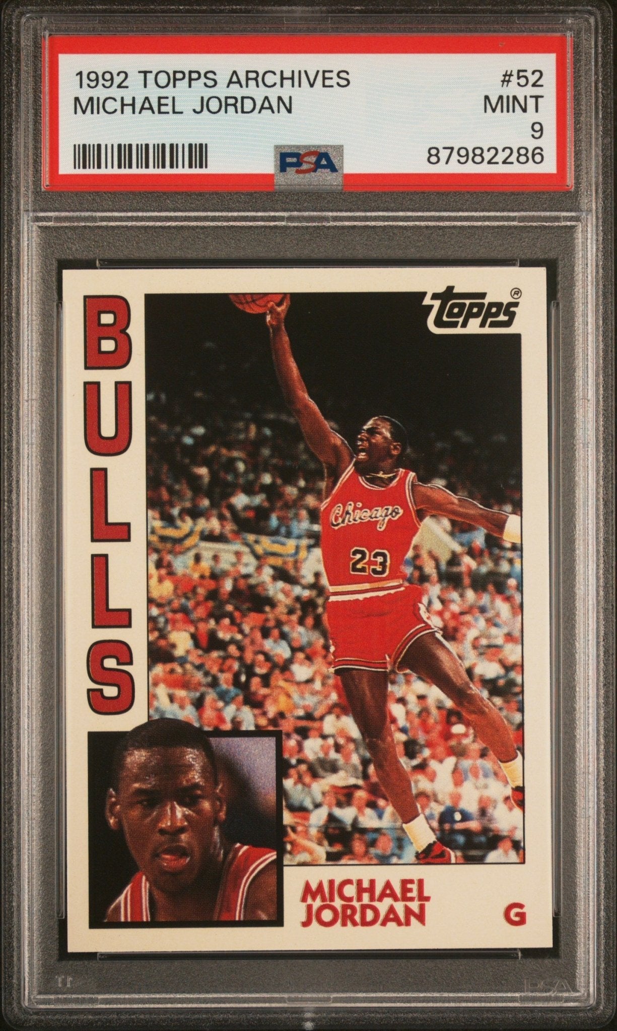 Michael Jordan 1993 Topps Archives #52 PSA 9 - Collector Store LLC