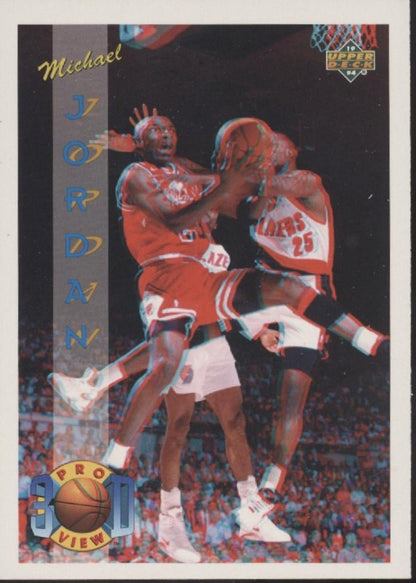 Michael Jordan 1994 Upper Deck 3D Pro View #23 - Collector Store LLC