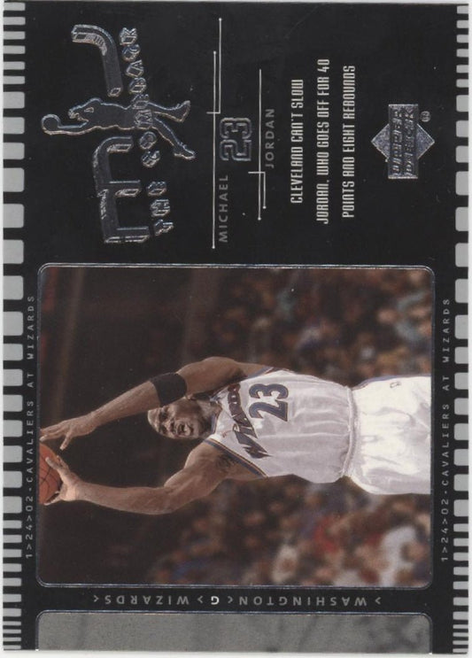 Michael Jordan 2002 - 03 Upper Deck Series 1 The Comeback #J6 - Collector Store LLC