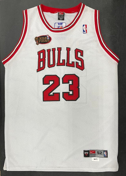 Michael Jordan 2006 Signed Chicago Bulls NBA Finals Jersey with Upper Deck COA - Collector Store LLC