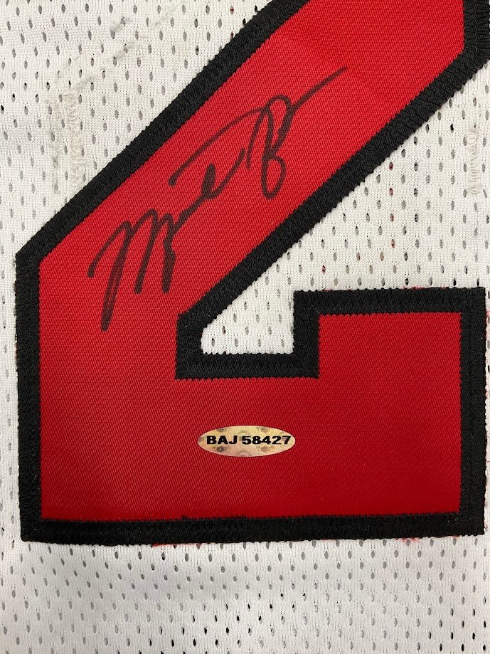 Michael Jordan 2006 Signed Chicago Bulls NBA Finals Jersey with Upper Deck COA - Collector Store LLC