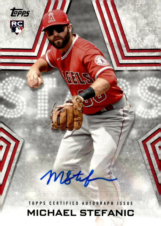 Michael Stefanic 2023 Topps Stars RC Auto #BSA - MST - Collector Store LLC