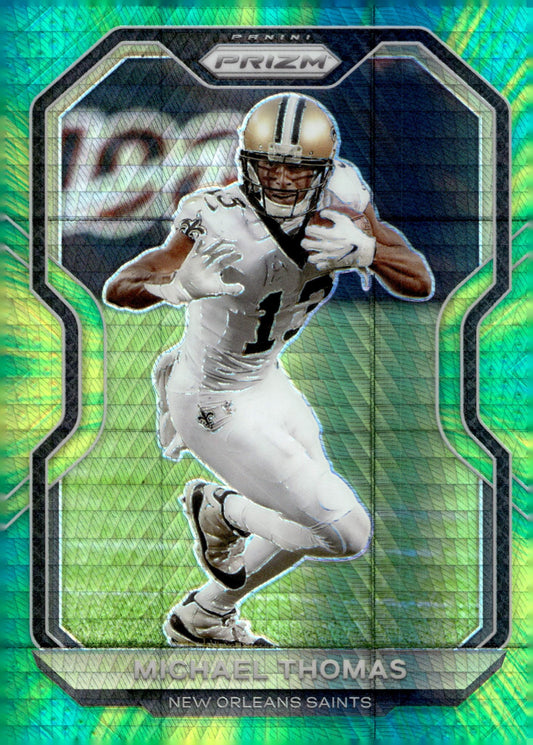 Michael Thomas 2020 Panini Prizm Green Hyper Prizm 042/175 #244 - Collector Store LLC