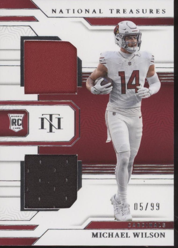 Michael Wilson 2023 Panini National Treasures Swatches RC 05/99 #RDM - MWN - Collector Store LLC