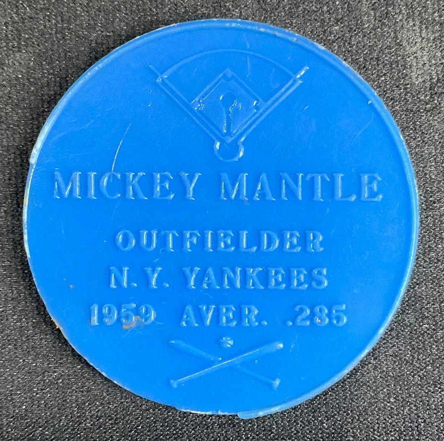 Mickey Mantle 1959 Armour Coins Blue - Collector Store LLC