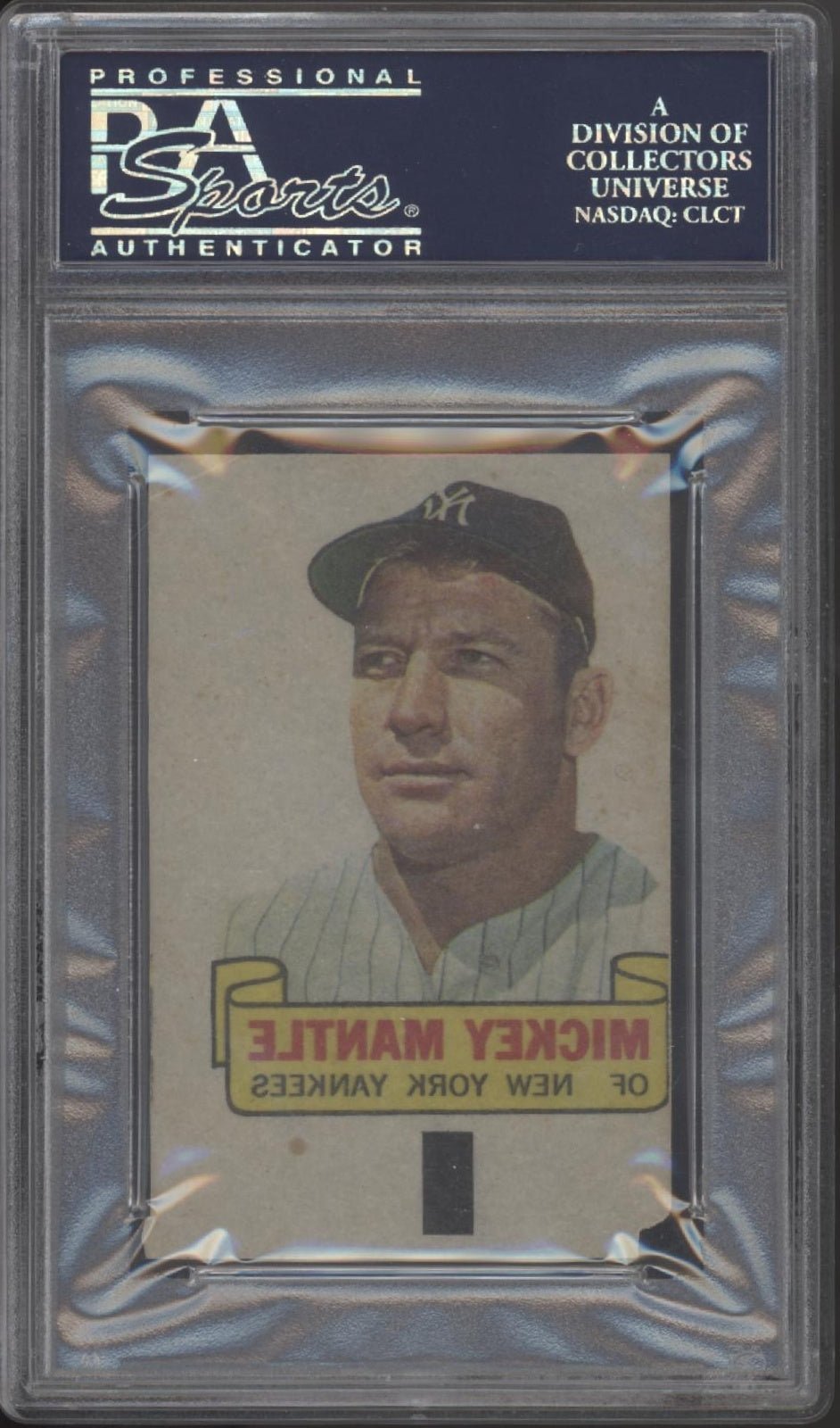 Mickey Mantle 1966 Topps Rub - Offs #1 (MC) - Collector Store LLC