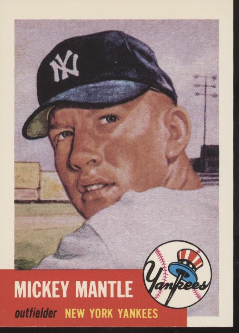 Mickey Mantle 1991 Topps Archives '53 #82 #2 - Collector Store LLC