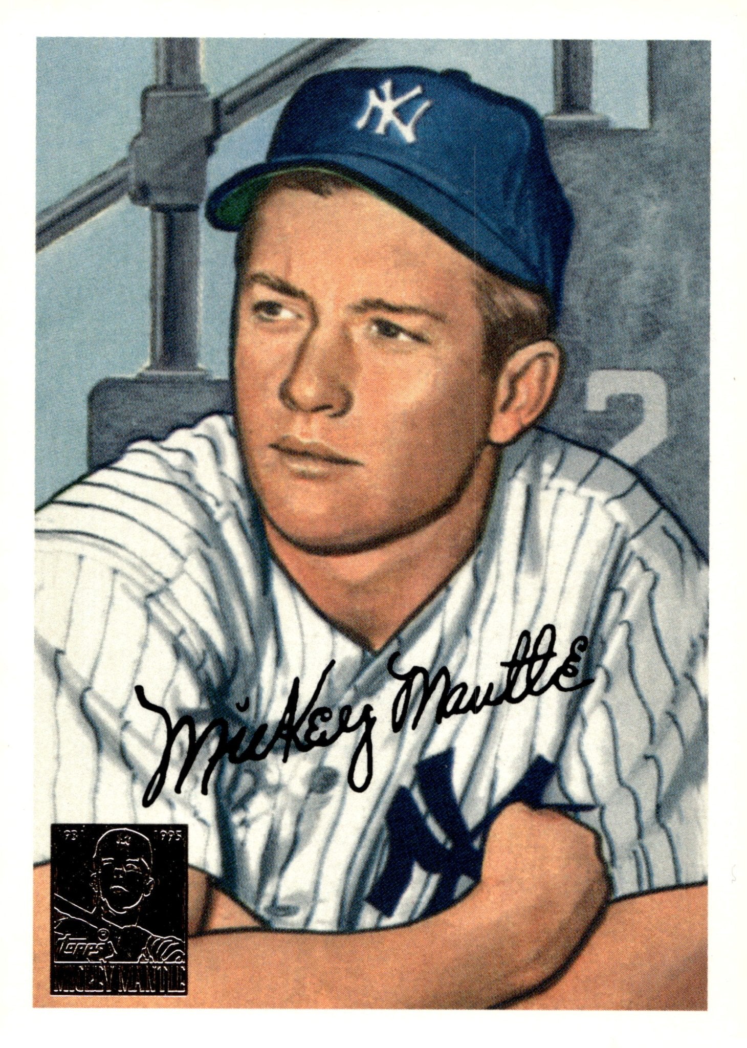 Mickey Mantle 1996 Topps Commemorative #101 - Collector Store LLC