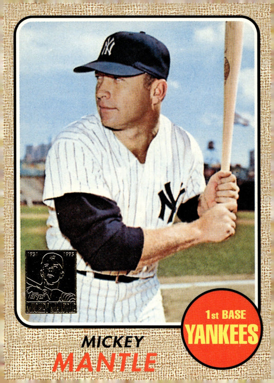 Mickey Mantle 1996 Topps Commemorative #280 - Collector Store LLC