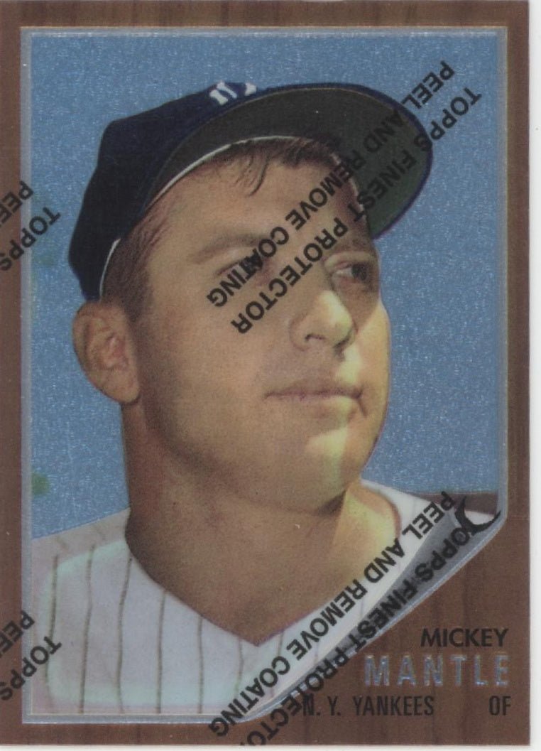 Mickey Mantle 1996 Topps Mickey Mantle Commemorative Set with Coating #12 - Collector Store LLC