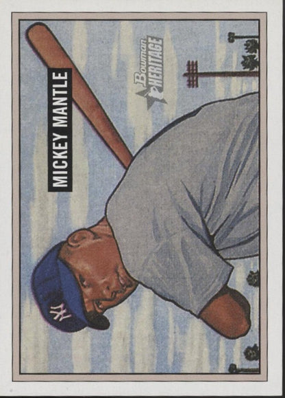 Mickey Mantle 2006 Bowman Heritage #350 - Collector Store LLC