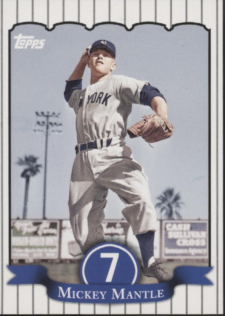 Mickey Mantle 2007 Topps Mickey Mantle A Life in Baseball #MMLB - 4 - Collector Store LLC