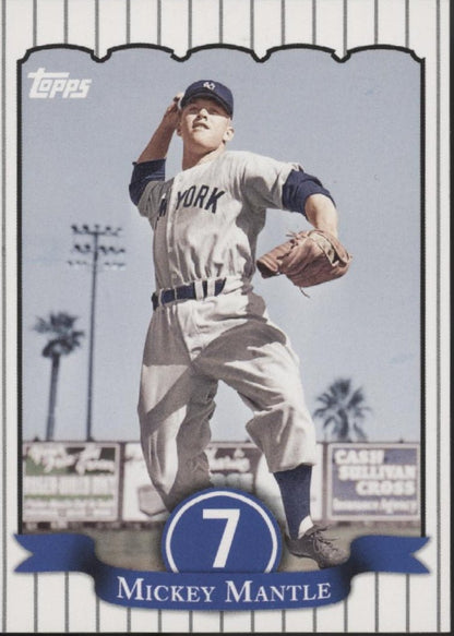 Mickey Mantle 2007 Topps Mickey Mantle A Life in Baseball #MMLB - 4 - Collector Store LLC