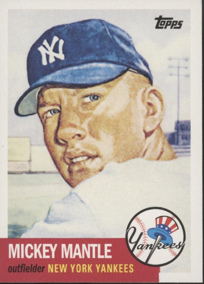 Mickey Mantle 2010 Topps New York Yankees 27 World Series Title YC16 - Collector Store LLC