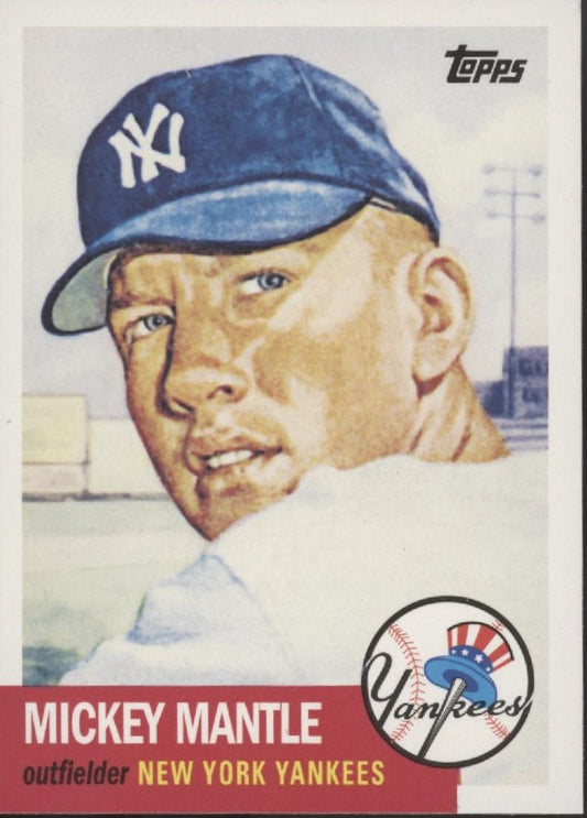Mickey Mantle 2010 Topps New York Yankees 27 World Series Title YC16 - Collector Store LLC