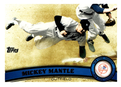 Mickey Mantle 2011 Topps #7 - Collector Store LLC